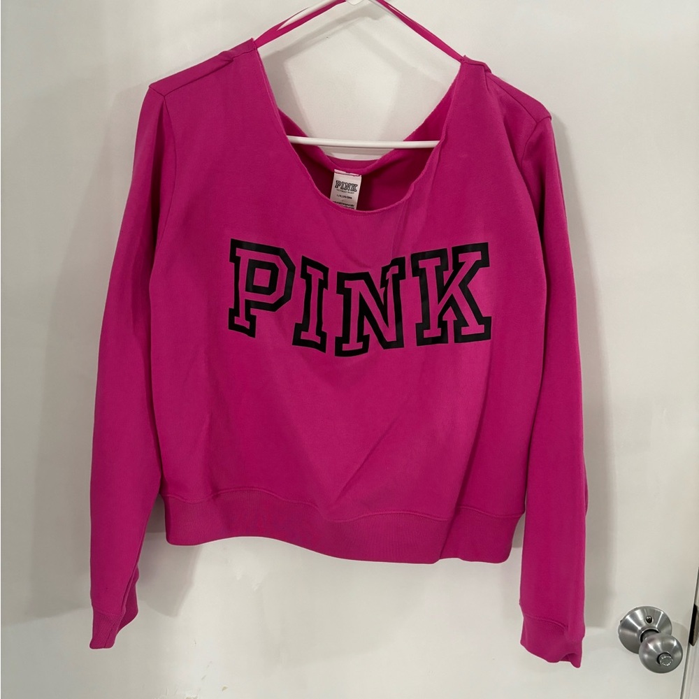 PINK Victoria's Secret Hot Pink Top